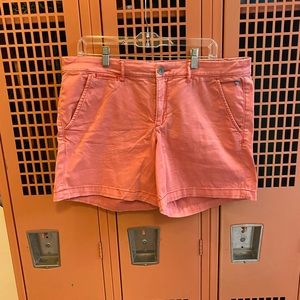 Salmon Anthropologie shorts